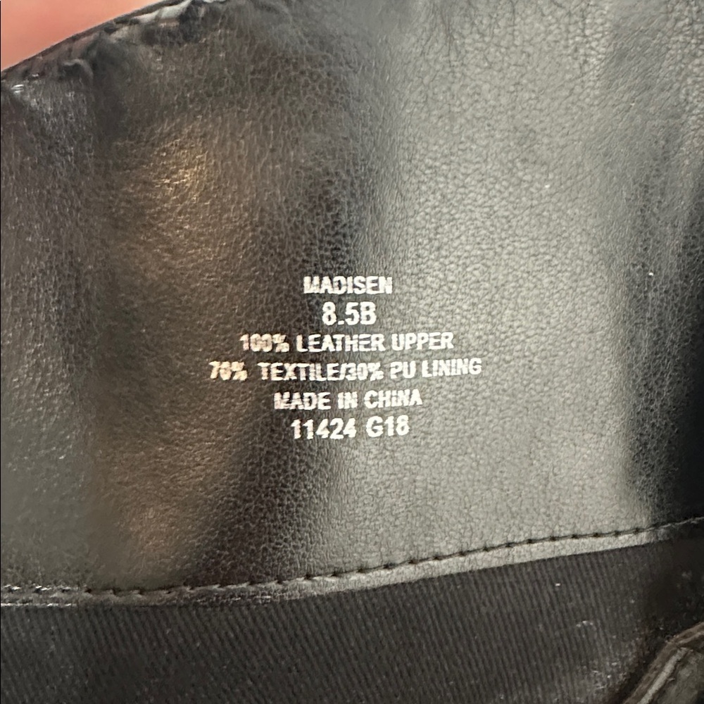 Ralph Lauren Black and Brown Knee-High Women's Boots Size 8.5 - Picture 7 of 7